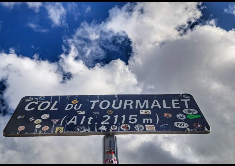 Col du Tourmalet sign