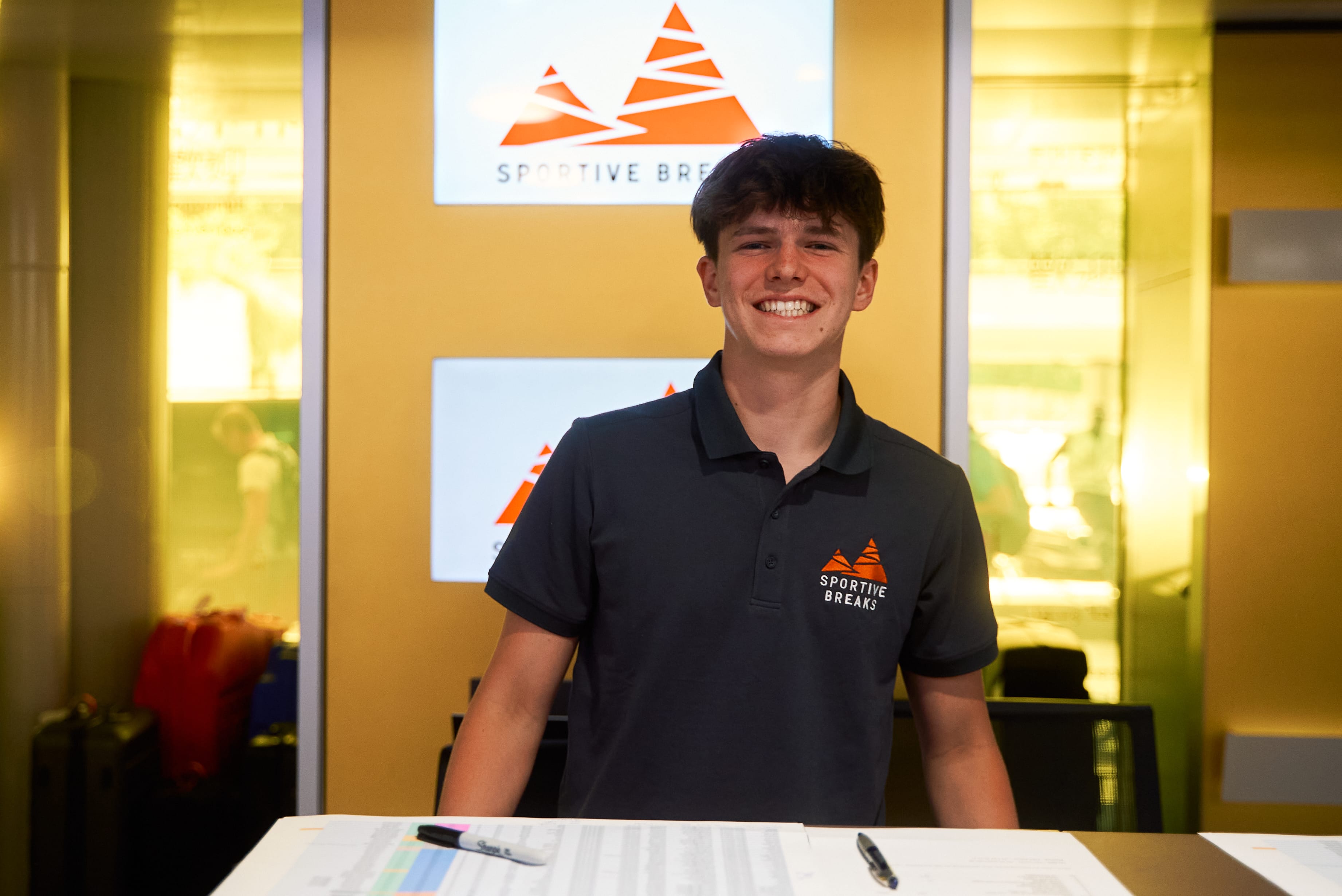 A Sportive Breaks staff member on the Vuelta a Espana trip