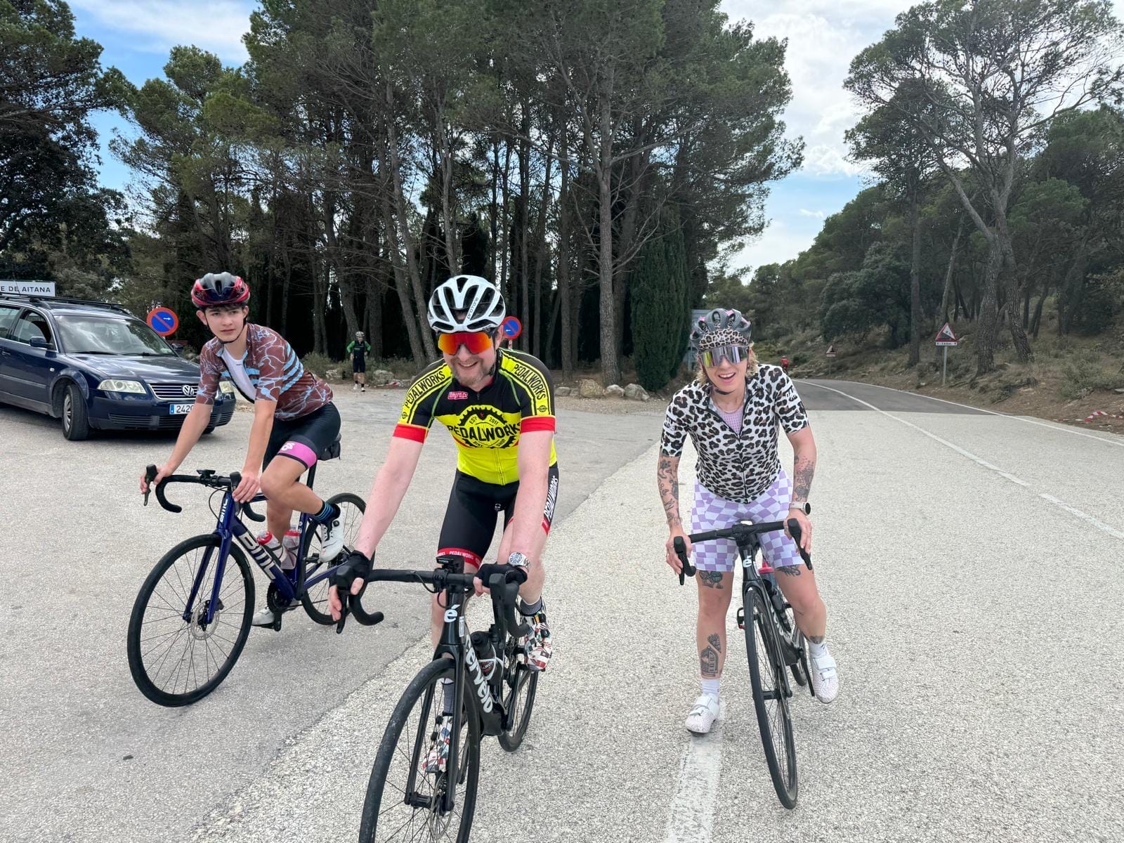 Hattie Pearson taking part in the Calpe Training Camp