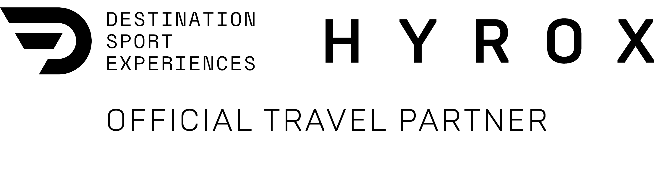 Destination Sport Experiences x Hyrox Official Travel Partner logo