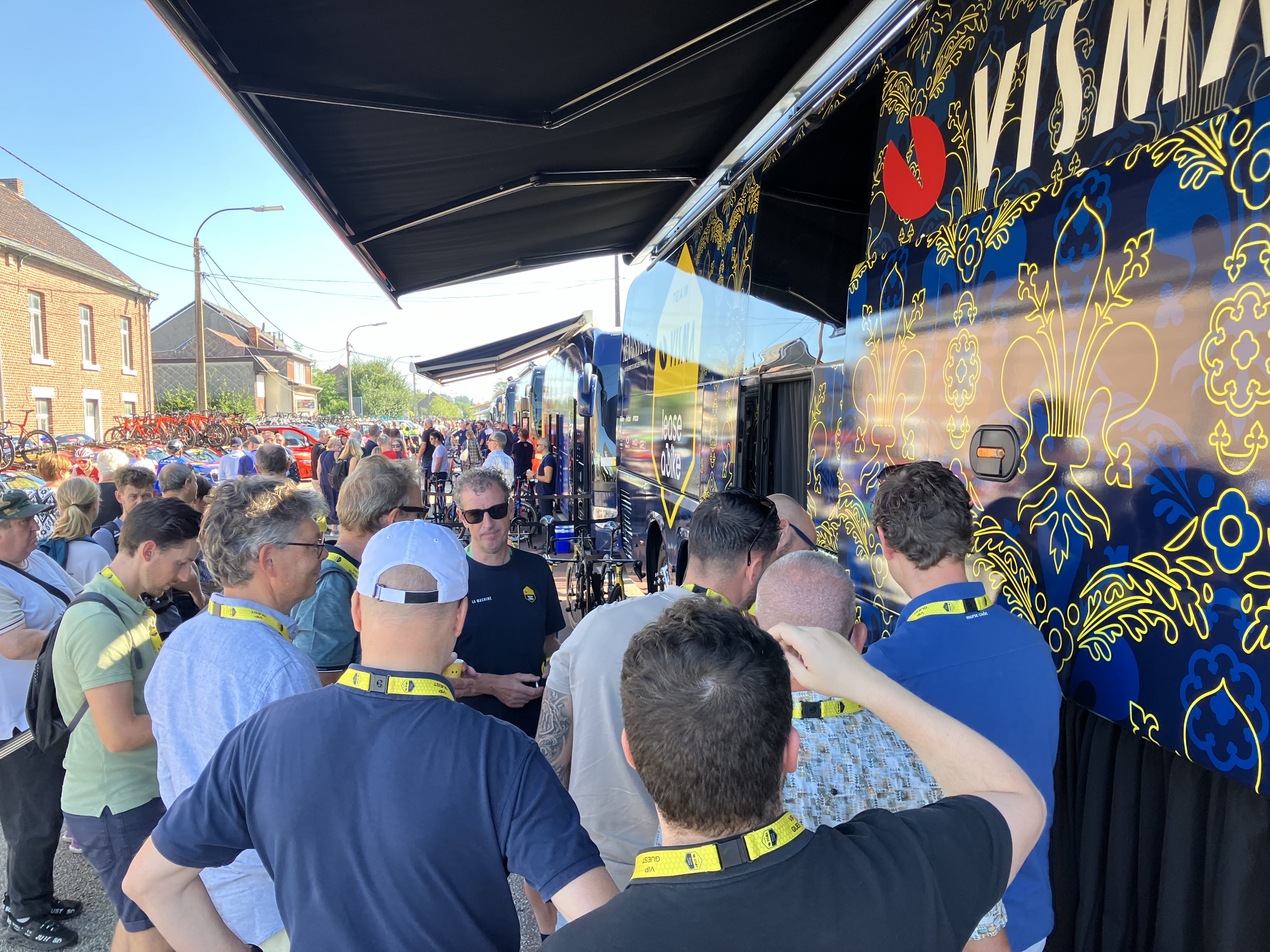 TVL experience spectators receiving exclusive access to the team bus and