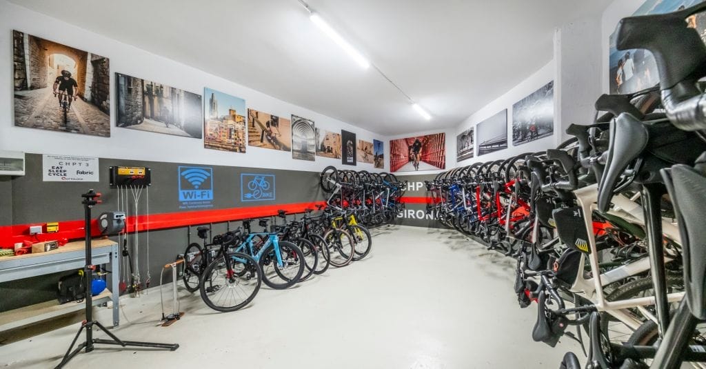 Bike storage garage