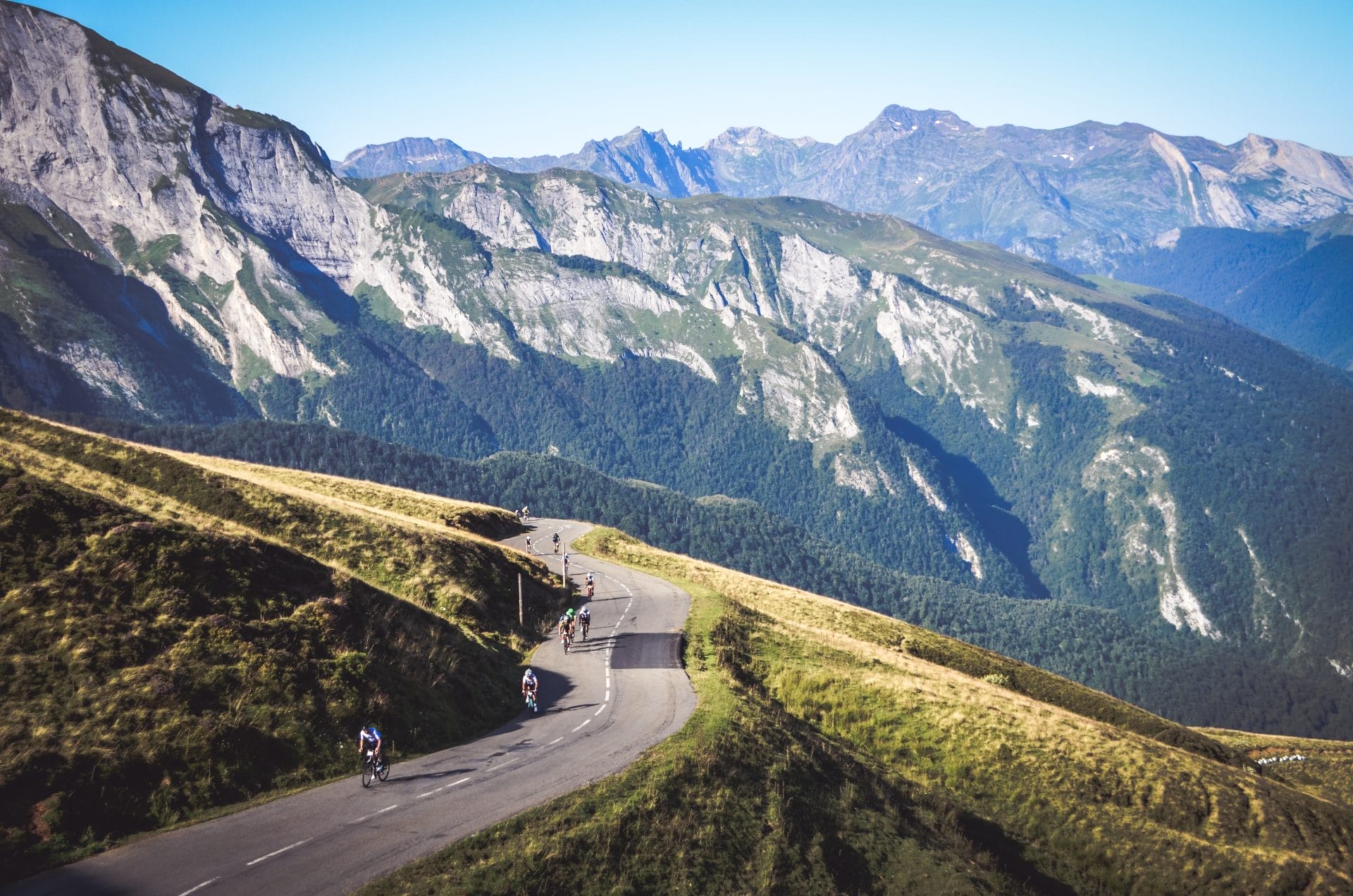 Stunning scenery visible to view on the Route des Grandes Alpes